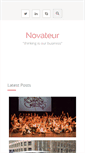 Mobile Screenshot of novateur.net